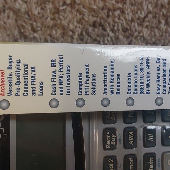 Qualifier Plus Real Estate Finance Calculator & Workbook - NWT - Picture 4 of 12